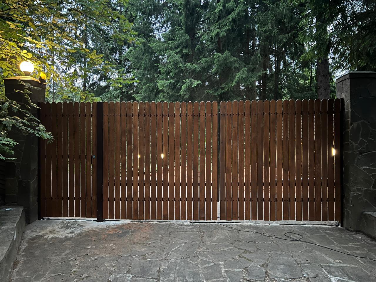 Распашные ворота - фото 2